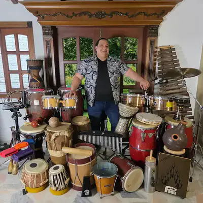 A photo of the studio founder, Enciso